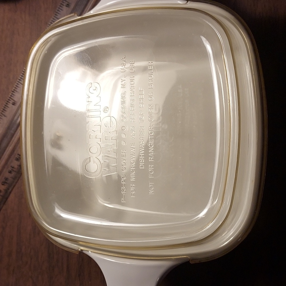 Vintage corning ware 1 3/4 cup casserole with lid - Picture 2 of 6